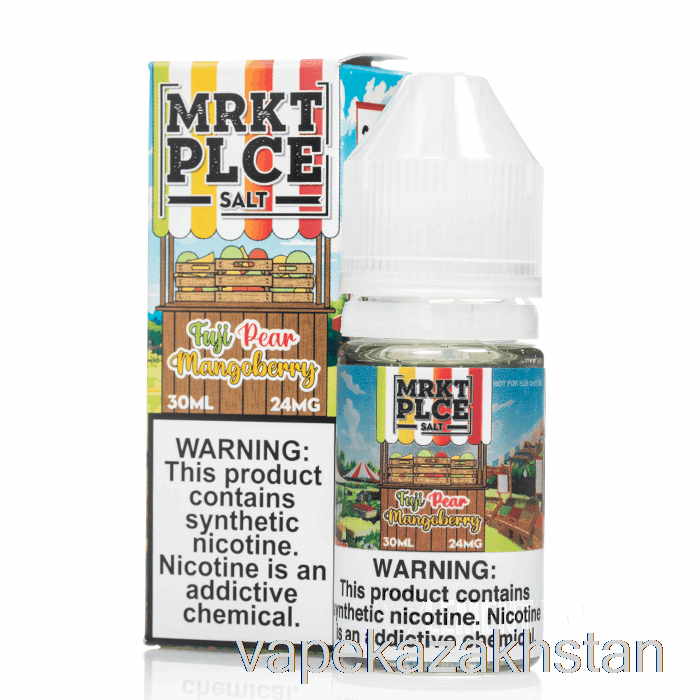 Vape Disposable Fuji Pear Mangoberry - MRKT Salts - 30mL 24mg